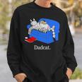Lzrcat Dadcat Sweatshirt Gifts for Him Lzrcat Dadcat Sweatshirt Gifts for Him