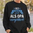 Mann Sohn Opa Vati Vater Als Papa Geliebt Als Opa Vergöttert Sweatshirt Geschenke für Ihn