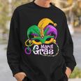 Mardi GrasMardi Gras 2023 Beads Mask Feathers V2 Sweatshirt Gifts for Him