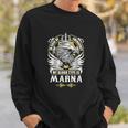 Marna Name- In Case Of Emergency My Blood Sweatshirt Gifts for Him