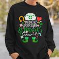 Medical Assistant St Patricks Day Nurse Crew Sweatshirt Gifts for Him