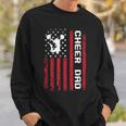 Mens 4Th Of July Us Flag Cheer Dad For Fathers Cheer Sweatshirt Gifts for Him
