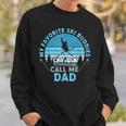 Mens Bddj Vintage My Favorite Ski Buddies Call Me Dad Fathers Day Sweatshirt Gifts for Him