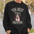 Mens Best Berner Dad Ever Funny Bernese Mountain Dog Gift Vintage Sweatshirt Gifts for Him