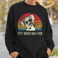 Mens Best Boxer Dad Ever Funny Boxer Dog Dad Fathers Day Gift Sweatshirt Gifts for Him