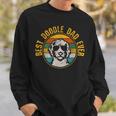 Mens Best Doodle Dad Ever - Vintage Dog Golden Doodle Gift Sweatshirt Gifts for Him