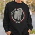 Mens Doodle Dad - Mens Goldendoodle Vintage Sweatshirt Gifts for Him