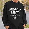 Mens Funny 1St Time Dad Est 2022 New First Fathers Hood Day Cool Gift Sweatshirt Gifts for Him