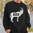 Mens Goat Dad All Time Greatest Vintage Sweatshirt Gifts for Him