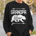 Mens Grandpa Bear Funny Fathers Day Gift Papa Men Dad Best Top Sweatshirt Gifts for Him