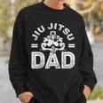 Mens Jiu Jitsu Dad For Men Martial Arts Brazilian Jiujitsu Sweatshirt Gifts for Him