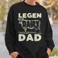 Mens Legen Dairy Dad Cow Farmer Fathers Day For Men Sweatshirt Gifts for Him