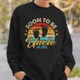 Mens Soon To Be Uncle 2023 Fathers Day First Time Dad Pregnancy Sweatshirt Gifts for Him