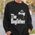 Mens The Dogfather Shirt Dad Dog Tshirt Funny Fathers Day Tee Tshirt Sweatshirt Gifts for Him