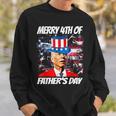 Merry 4Th Of Fathers Day Funny Joe Biden Happy Fathers Day Sweatshirt Gifts for Him