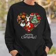 Merry Christmas Xmas Little Things Cute Heart Funny Holiday Sweatshirt Gifts for Him