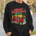 Merry Truckmas Funny Christmas Trucker Xmas Pajamas Men Women Sweatshirt Graphic Print Unisex Gifts for Him