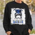 Mom Of Angelman Syndrome WarriorI Wear Blue For Angelmans Sweatshirt Gifts for Him