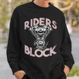 Motorcycle Engine Vintage Riders Block Garage Auto Mechanic Sweatshirt Gifts for Him