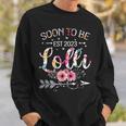 New Lolli Mothers Day Gifts | Soon To Be Lolli Est 2023 Sweatshirt Gifts for Him
