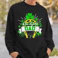 One Lucky Dad Happy St Patricks Day Shamrock Gifts Family Sweatshirt Gifts for Him