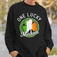 One Lucky Moran Irish Family Name Sweatshirt Gifts for Him