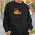 Oriole Bird In The Pocket Cute Pocket Oriole Sweatshirt Gifts for Him