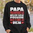 Papa Zum Vatertag Geschenk Für Papa Geburtstag Vater V4 Sweatshirt Geschenke für Ihn