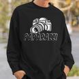 Paparazzi Funny Dad Photographer Retro Camera Sweatshirt Gifts for Him