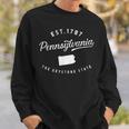 Pennsylvania Pride Visiting Pennsylvania Pennsylvania Sweatshirt Gifts for Him