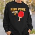 Ping Pong Ninja Tischtenniskelle Sweatshirt Geschenke für Ihn