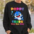 Poppy Shark Funny Fathers Day Gift For Mens Dad Sweatshirt Gifts for Him