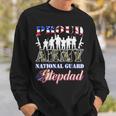 Proud Army National Guard Stepdad Us Fathers Day Men Sweatshirt Gifts for Him