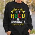 Proud Hbcu Dad Of A Hbcu Graduate Family Class Of 2023 Sweatshirt Gifts for Him
