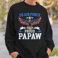 Proud Papaw Us Air Force UsafSweatshirt Gifts for Him
