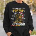 Proud Pop Pop Of Vietnam Veteran Us Flag Gifts Proud Veteran Sweatshirt Gifts for Him