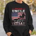 Proud Uncle Of A Veteran Vintage Flag Military Veterans Day Sweatshirt Gifts for Him