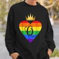 Queen Couples Matching Bridal Wedding Lgbtq Sweatshirt Gifts for Him