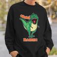 Raiden Name Personalized Custom Dinosaur Rawr T-Rex Men Women Sweatshirt Graphic Print Unisex Gifts for Him