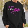 Ratte Mädchen Leopard Herz Sweatshirt für Rattenbesitzer Geschenke für Ihn