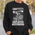 Red Friday Military Girlfriend Deployed Patriotic Sweatshirt Gifts for Him