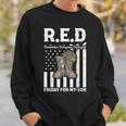 Red Friday Military I Wear Red For My Son Remember Everyone Sweatshirt Gifts for Him