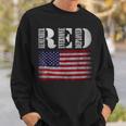 Remember Everyone Deployed Red Friday Us Military Support Sweatshirt Gifts for Him