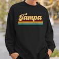 Retro City Of Tampa Florida Sweatshirt Gifts for Him