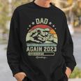 Retro Dad Again Est 2023 Loading Future New Vintage Sweatshirt Gifts for Him