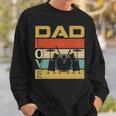 Retro Vintage Dad Love Drums Funny Fathers Day Cool Gift Sweatshirt Gifts for Him