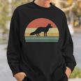 Retro Vintage Fox Gift For Family Love Animals Sweatshirt Gifts for Him