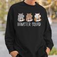 Rodent Hamster Squad Funny Hamsters Team Sweatshirt Gifts for Him