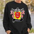 Romero Coat Of Arms Surname Last Name Family Crest Men Women Sweatshirt Graphic Print Unisex Gifts for Him