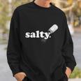 Salty Ironic Sarcastic Cool Funny Hoodie Gamer Chef Gamer Pullover Sweatshirt Gifts for Him